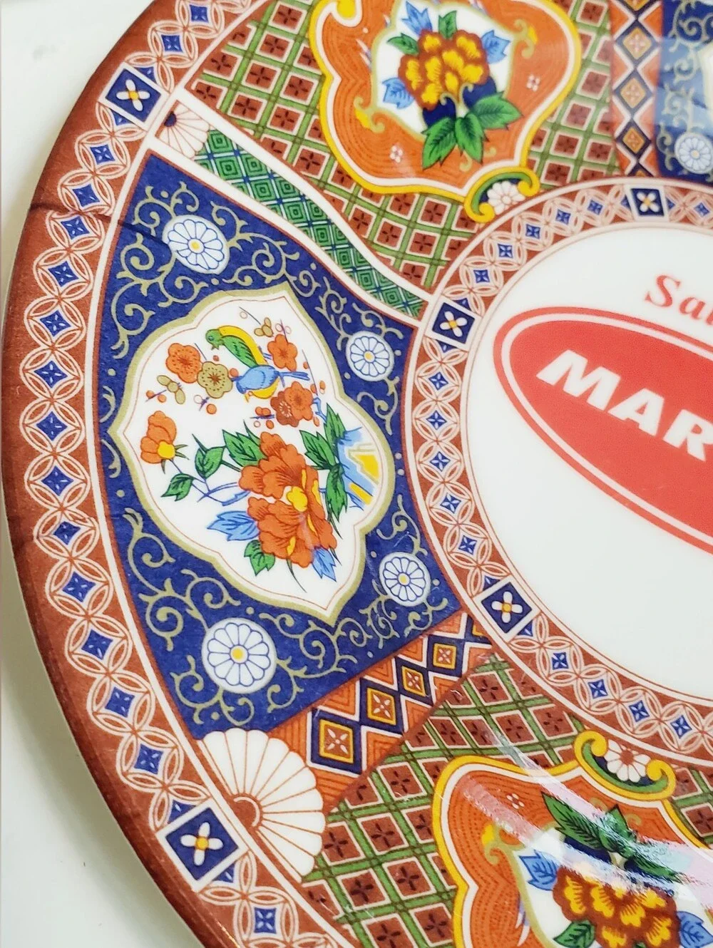 Vintage Marvela Salad Oil Vinh Co Plastic Melamine Ware Salad Plates (2 Count)
